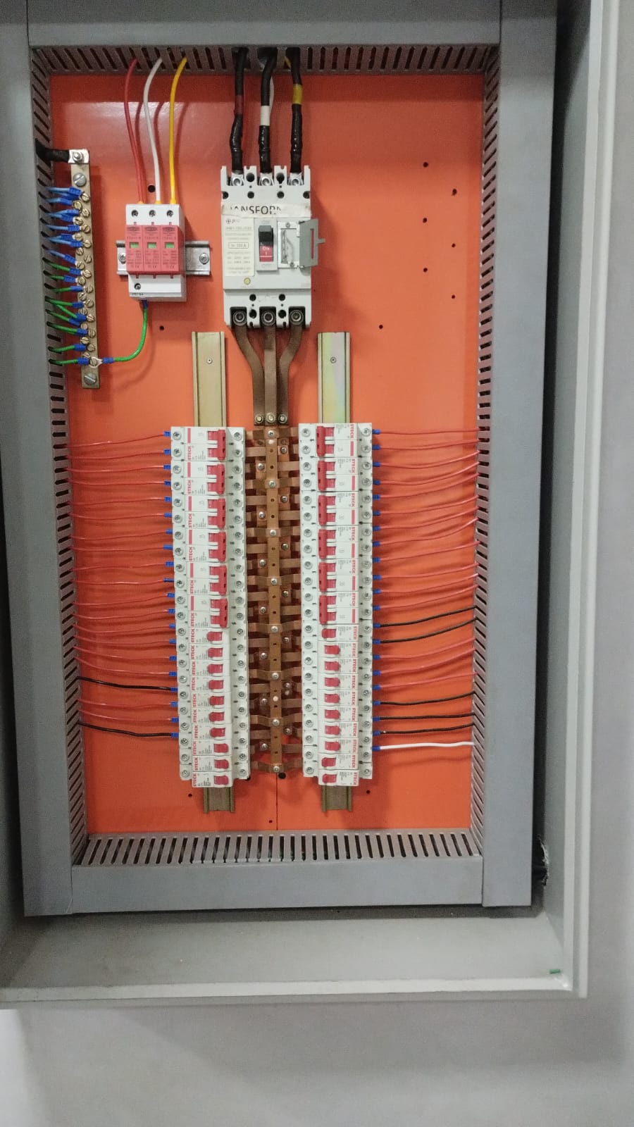 Troca de fiação elétrica